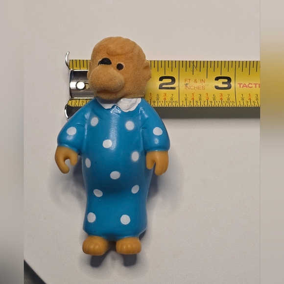 VINTAGE 1986 Berenstain Bears Mama Bear Plastic Figure Toy [ Read Details ] - Picture 10 of 13